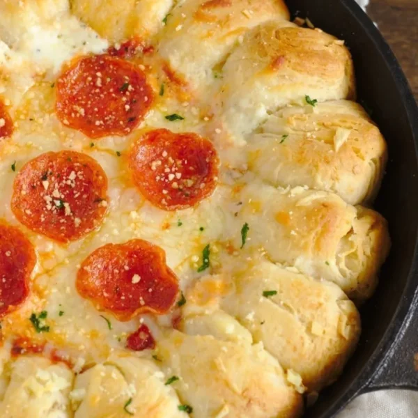 Garlic Bread with Tomato Puree