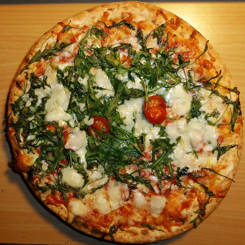 Vegetarian Hot Pizza