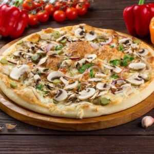 Chicken & Mushrooms Pizza