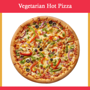 Vegetarian Hot Pizza